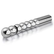 Фалоімітатор для електростимуляції Mystim Bal(l)zac, металік