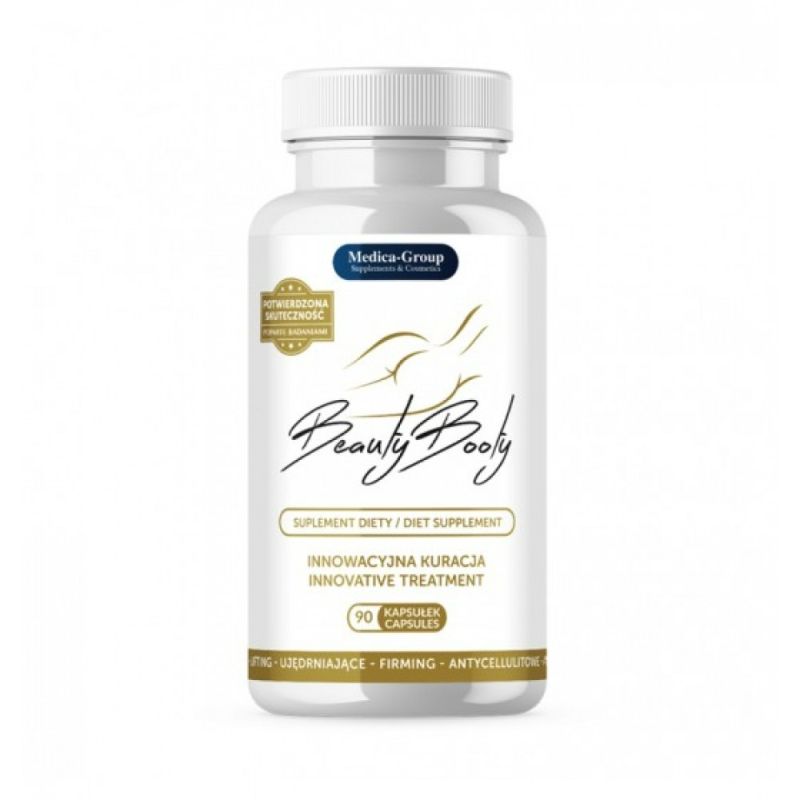 Біологічно активна добавка для збільшення сідниць BeautyBooty Medica, (ціна за упаковку, 90 капсул вид 2
