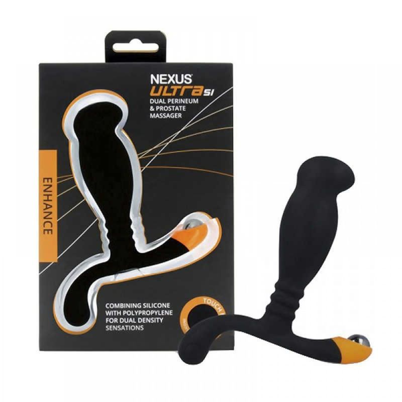 Массажер простаты Nexus Ultra Si, с выпуклой головкой, черного цвета вид 4