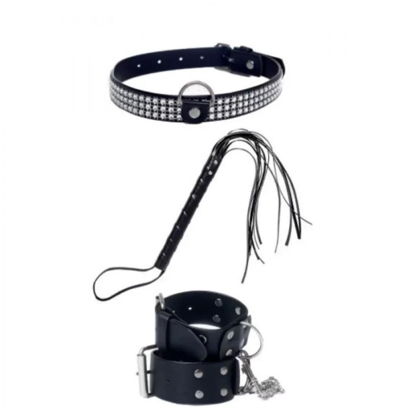 Набор БДСМ Stifler's Collection 3 предмета, черный вид 3
