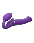 Безремневый страпон с вибрацией, Strap On Me-Strapless Vibrating, фиолетовый, 19 х 3.7 см вид 2