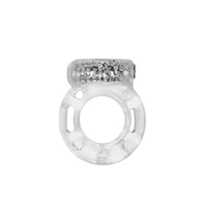 Эрекционное кольцо Medica-Group Vibration Ring с вибрацией, прозрачный