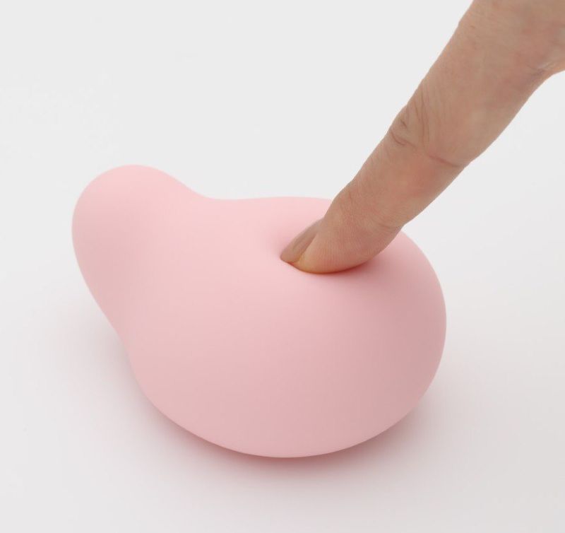 Вибратор для клитора Iroha Midori, медицинский силикон, розовый вид 5