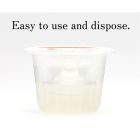 Масажер для клітора рельєфний Iroha Petit Lily, білий, 5.3 х 3.5 см вид 4