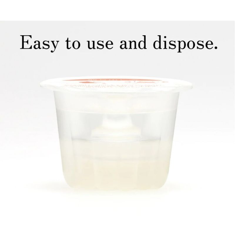 Массажер для клитора рельефный Iroha Petit Lily, белый, 5.3 х 3.5 см вид 4