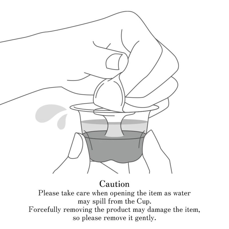 Массажер для клитора рельефный Iroha Petit Lily, белый, 5.3 х 3.5 см вид 5