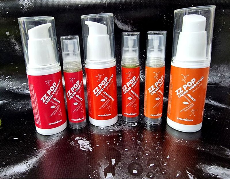 Жидкий вибратор со вкусом вишни Crushious Zz Pop, 30 мл вид 10