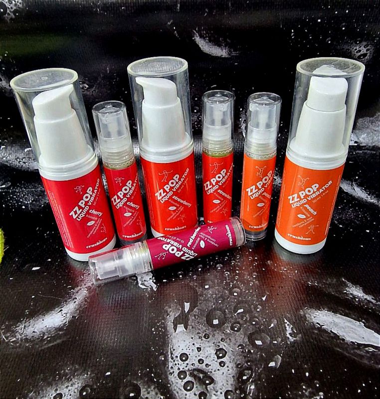 Жидкий вибратор со вкусом ягод Crushious Zz Pop, 10 мл вид 10