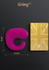 Вібратор на пальці GVIBE GringXL Sweet Raspberry, малиновий вид 7