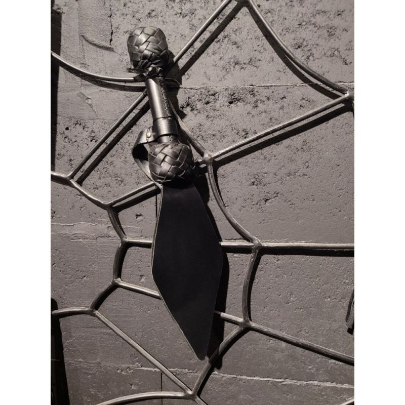 Паддл із подвійною ударною частиною Candy Hero, шкіряний, чорний вид 3