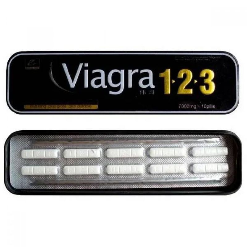 Препарат для посилення чоловічої ерекції Viagra 123 (ціна за упаковку, 10 шт) вид 2