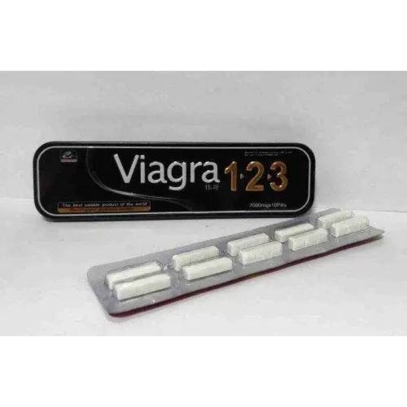 Препарат для усиления мужской эрекции Viagra 123 (цена за упаковку, 10 шт) вид 3
