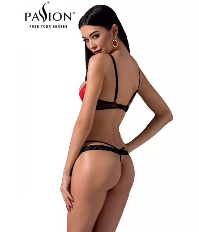 Комплект белья красный S/M FEMMINA BIKINI red S/M - Passion вид 3