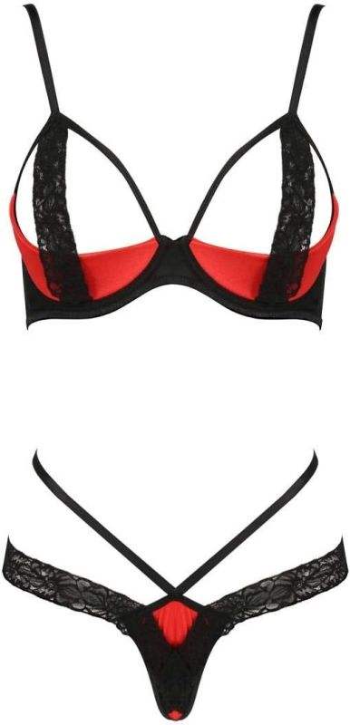 Комплект белья красный S/M FEMMINA BIKINI red S/M - Passion вид 4