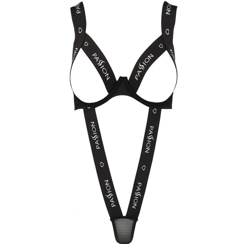 Боді з відкритими грудьми Kyouka Passion, чорне, S/M вид 4