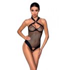 Боди с халтером и графическим узором Amanda Body black S/M-Passion вид 2