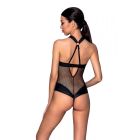 Боди с халтером и графическим узором Amanda Body black S/M-Passion вид 3