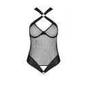 Боди с халтером и графическим узором Amanda Body black S/M-Passion