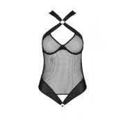 Боди с халтером и графическим узором Amanda Body black S/M-Passion