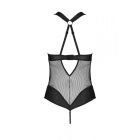 Боди с халтером и графическим узором Amanda Body black S/M-Passion вид 5