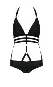 Боди со стреп ремешками LAMIS BODY black S/M - Passion