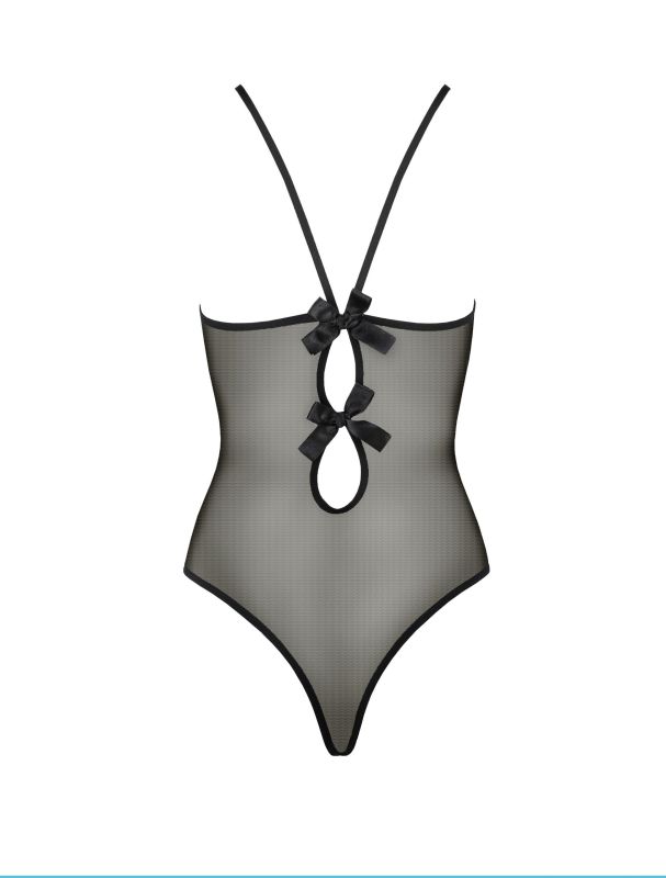 Боди сетка с вставками кружева MELANIA BODY black S/M - Passion вид 5