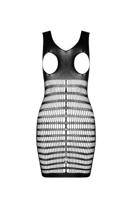 Сукня з відкритими грудьми Passion BS092 чорна, One Size