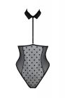 Боди с халтером в виде воротника TRISHA BODY black S/M - Passion вид 4