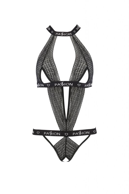 Боди с халтером MIRAJANE BODY black S/M - Passion вид 4