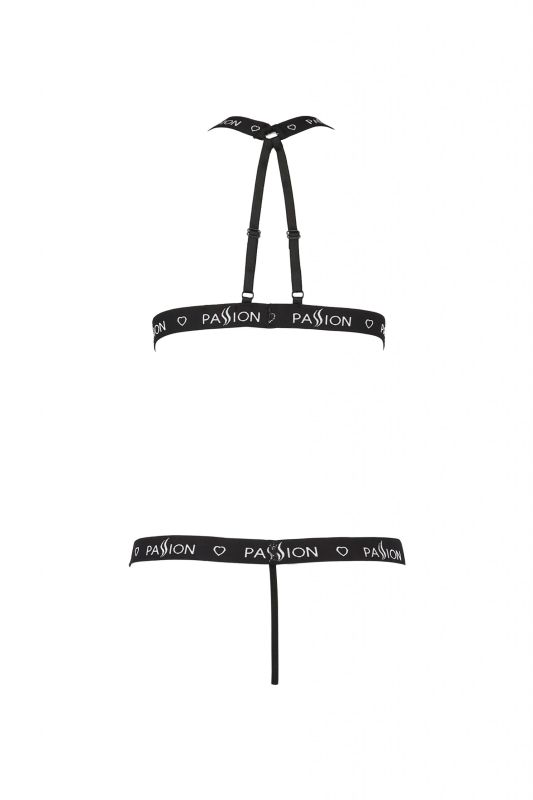 Боди с халтером MIRAJANE BODY black S/M - Passion вид 5