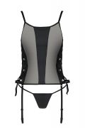 Корсет MALWIA CORSET black S/M - Passion