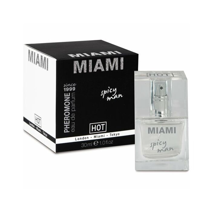 Мужские духи с феромонами HOT Pheromone Perfume MIAMI men 30 ml вид 2