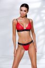 Комплект белья GLAMISS SET red/black S/M - Passion вид 2