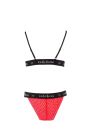 Комплект білизни GLAMISS SET red/black S/M - Passion вид 5