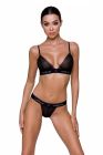 Комплект белья в сеточку GLAMISS SET black S/M - Passion вид 3
