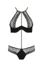 Комплект белья с ажурными вставками SCARLET BIKINI black S/M - Passion вид 4