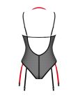 Боди полупрозрачное XS/S Glandez Obsessive, черное вид 7