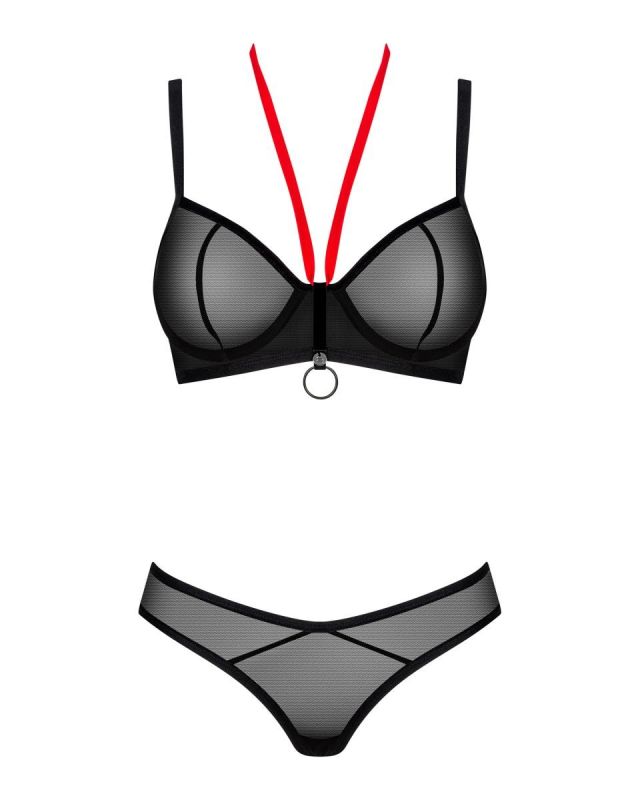 Комплект Obsessive Glandez, черный, XS/S вид 6