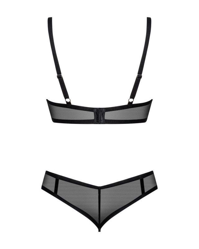 Комплект Obsessive Glandez, черный, XS/S вид 7