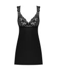 Комплект Пеньюар и трусики Donna Dream babydoll, черный, XS/S вид 6