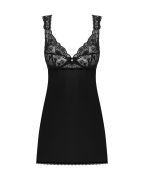 Комплект Пеньюар та трусики Donna Dream babydoll, чорний, XS/S
