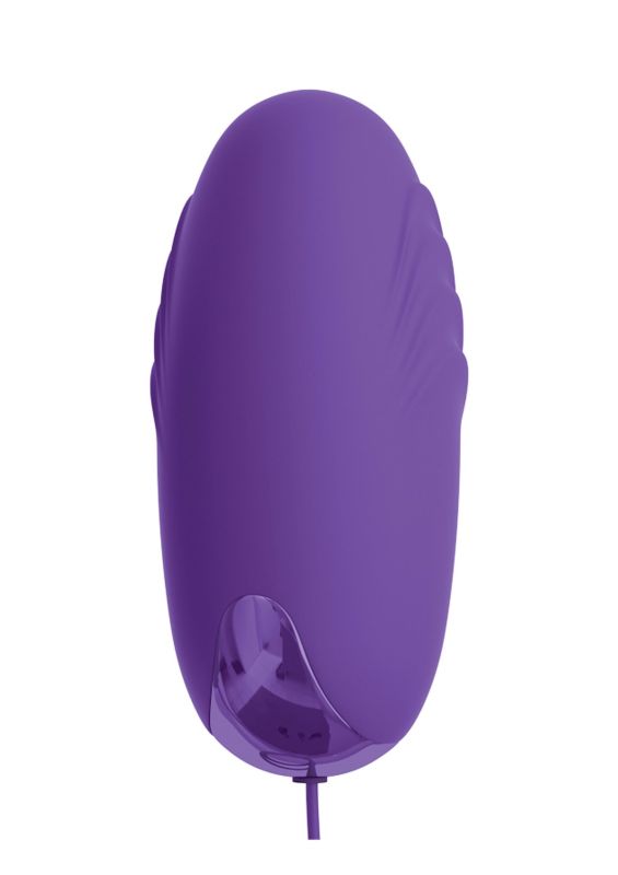 Вибропуля с пультом OMG! Bullets #Happy, 20 режимов, фиолетовая, 6.5 х 3 см вид 5