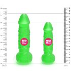 Мыло член Pure Bliss MINI на присоске, зеленое, 15 см вид 7