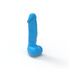 Мыло член на присоске Pure Bliss BIG голубое, 18 см вид 3