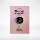 Брошка на лацкан Bijoux Indiscrets Your Self Lapel Pin чорна вид 4