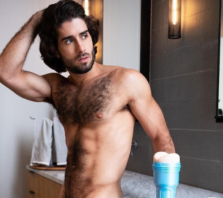 Фаллоимитатор с мошонкой и закрытой головкой реалистичный Fleshjack Boys-Diego Sans Dildo, телесный вид 6