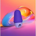 Вакуумный стимулятор для клитора ROMP Free X, силиконовый, фиолетовый вид 7