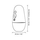 Вакуумний стимулятор для клітора ROMP Free X, силіконовий, фіолетовий вид 10