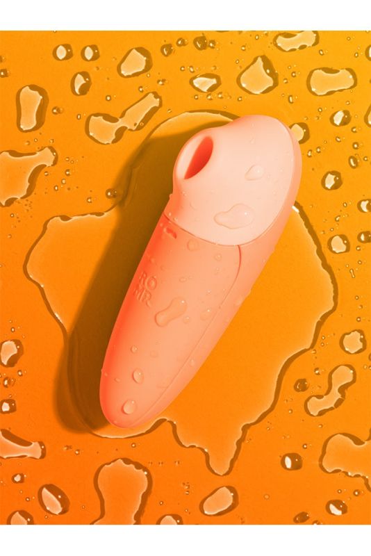 Вакуумний стимулятор клітора ROMP Switch X, помаранчевий вид 10