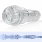 Мастурбатор анус у колбі, кібершкіра Fleshlight Ice Butt Crystal, прозорий вид 2